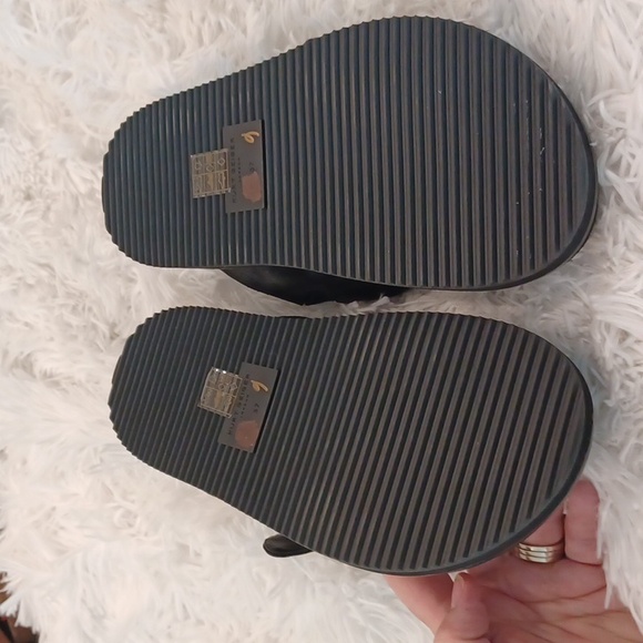 Kurt Geiger London Mayfair Crystal Embellished Eagle Head Buckle Mules Black - Picture 7 of 11